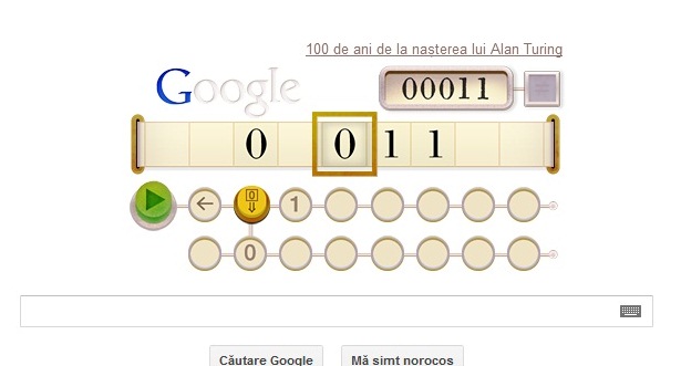 Google il sarbatoreste pe Alan Turing, parintele informaticii moderne