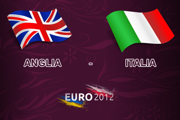 Anglia – Italia scor final 4-2. Vezi golurile cu care italienii s-au calificat in semifinalele Euro 2012