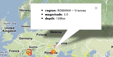 Cutremur, luni dimineata, in Vrancea