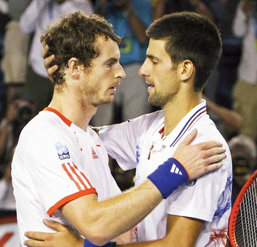 Vezi ce mesaj bizar i-a transmis Djokovic lui Murray inainte de Wimbledon