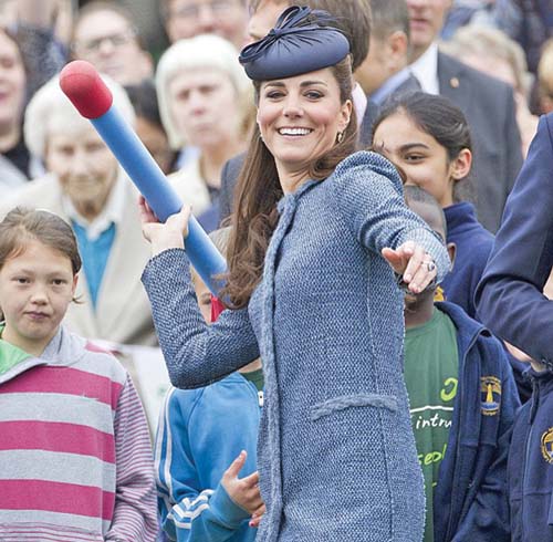 Kate Middleton lanseaza rachete