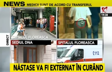 ADRIAN NASTASE va fi externat de la Spitalul de Urgenta Floreasca