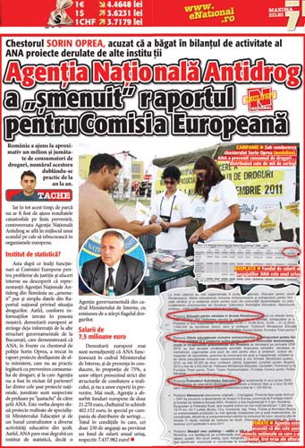 „Smenul” ANA, anchetat la presiunile Comisiei Europene