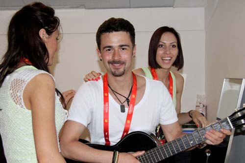 Pasha Parfeni, reprezentantul Moldovei la Eurovision, a primit Oscarul de ziua lui