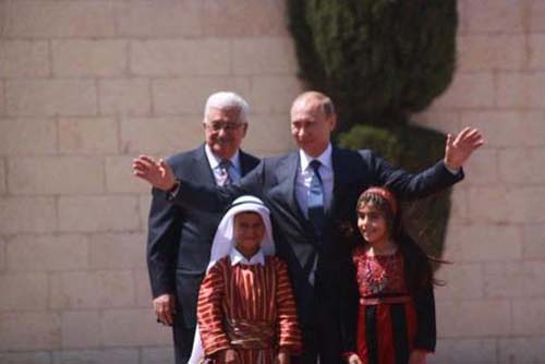 Putin are o strada in Bethleem
