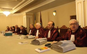 Judecatorii Curtii Constitutionale se reunesc in sedinta publica. - Ziarul National