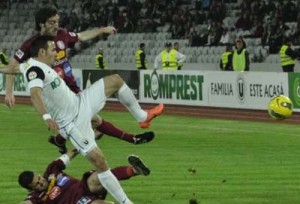 Cristea cu CFR Cluj foto ucluj.ro - Ziarul National