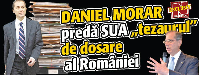 Daniel Morar preda SUA „tezaurul” de dosare al Romaniei