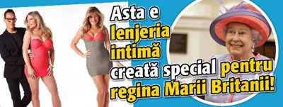 Asta e lenjeria intima creata special pentru regina Marii Britanii!
