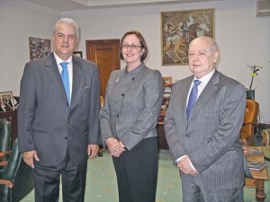 Helena Studdert – ambasador al Australiei in Romania, cu sediul la Belgrad + George Prelea - Ziarul National