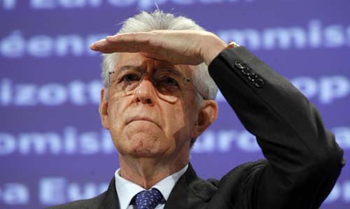 Luminita i-a luat mintile premierului italian Mario Monti