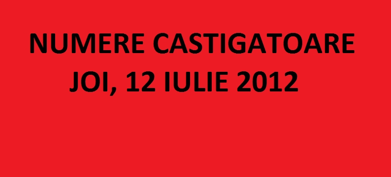 NUMERE castigatoare la LOTO, 12 iulie: Numerele extrase la Loto 6/49, Joker, Noroc si restul jocurilor