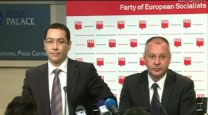 Victor Ponta si Serghei Stanisev - rtv - Ziarul National
