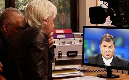 Assange o sa primeasca azil politic in Ecuador