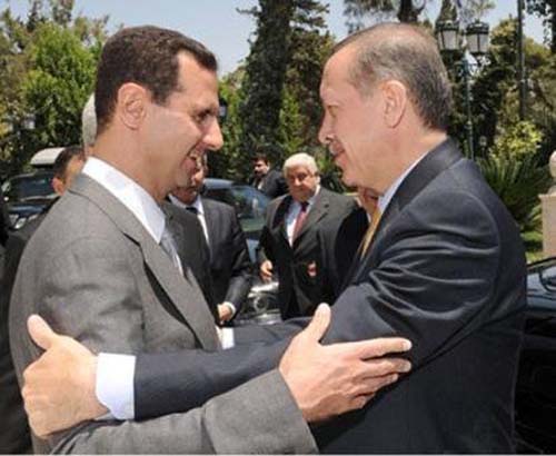 Bashar al-Assad se ia de turci
