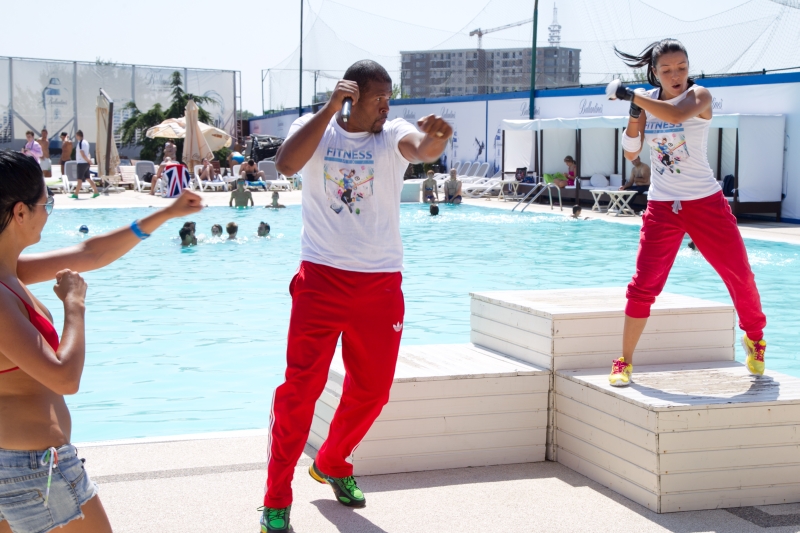 Cabral, instructor de fitness pe ritmuri dance