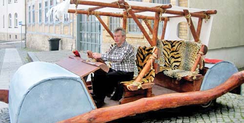 Yabba Dabba Doo! Are masina ca a lui Fred Flintstone!