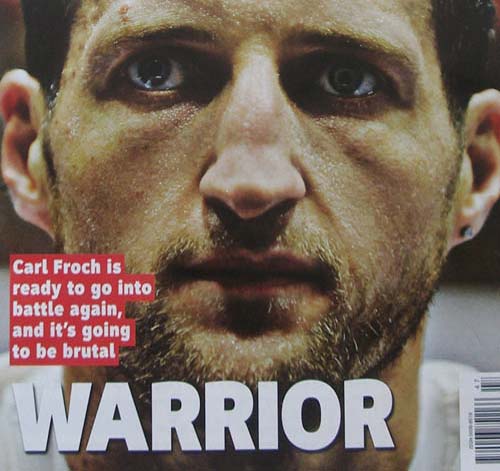Froch se bate cu sud-africanul Oosthuizen