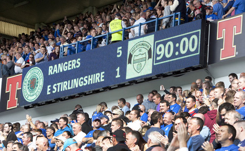 Rangers-ul lui Goian a adunat 49.118 spectatori la un meci de Liga a patra