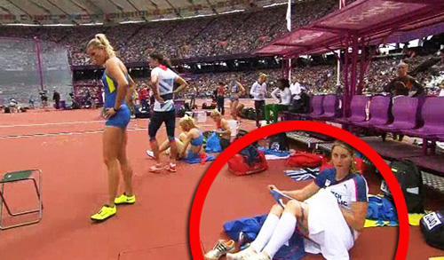 O atleta din Cehia si-a aratat chilotii in direct la televizor