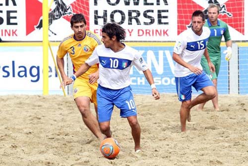 Romania, locul 4 in Euroliga de beach-soccer