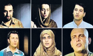 Six Iranians who are alleged to have - Ziarul National'confessed' to killing Iranian nuclear scientists