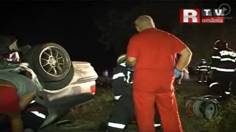Tulcea: Sapte morti si opt raniti in urma unei curse ilegale de masini