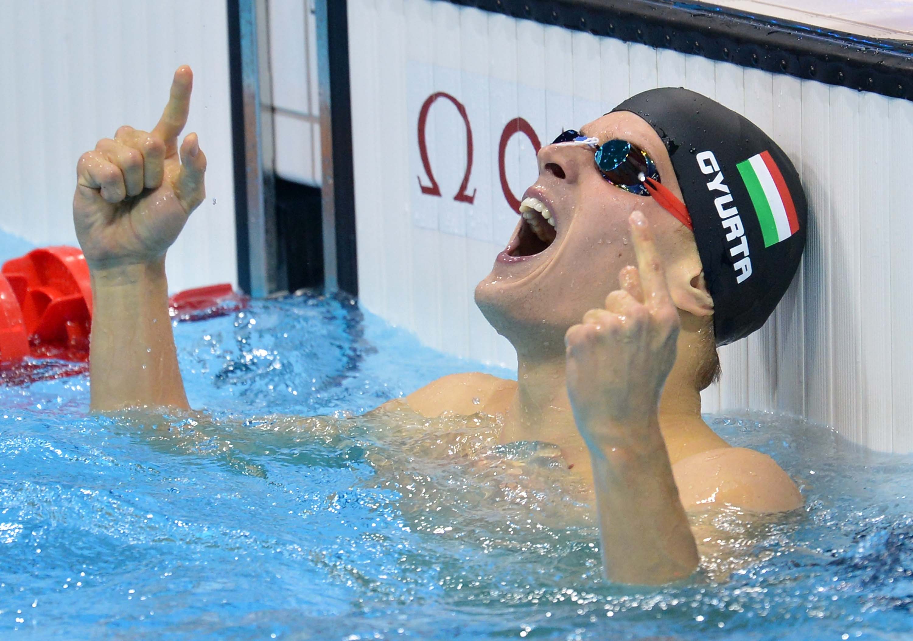 Londra 2012 inot: Medalie de aur si record modial pentru Daniel Gyurta, la 200 metri bras – VIDEO