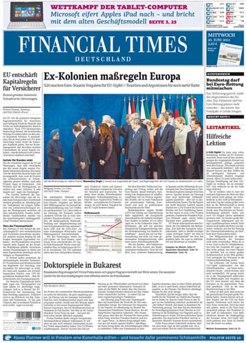 Financial Times incita UE sa sanctioneze Romania