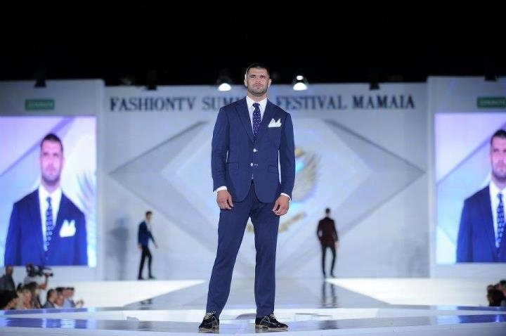 Daniel Ghita a dat ringul de K1 pe podiumul de moda