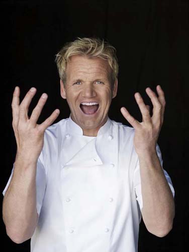 Gordon Ramsay, platit ca sa injure