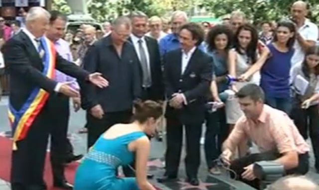 Horatiu Malaele a primit o stea pe Aleea Celebritatilor