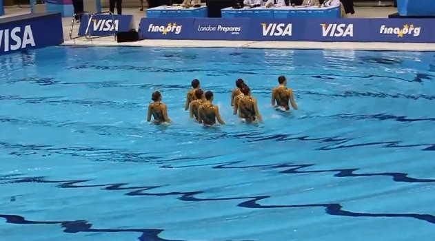 Londra 2012: Debuteaza inotul sincron, sport olimpic exclusiv feminin VIDEO