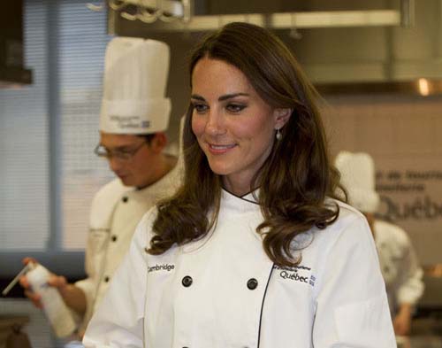 Kate Middleton s-a apucat de facut carnati