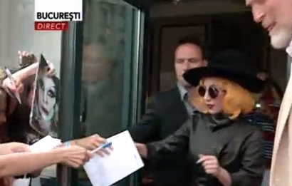Infofolita, Lady Gaga a plecat din Romania spre urmatorul concert – FOTO