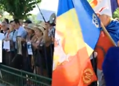 Protest la Curtea Constitutionala. Ce vor sutele de oameni adunati in fata sediului CCR!
