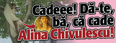 Cadeee! Da-te, ba, ca cade Alina Chivulescu!