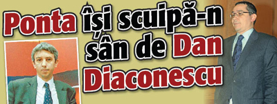 Ponta isi scuipa-n san de Dan Diaconescu