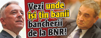 Vezi unde isi tin banii bancherii de la BNR!