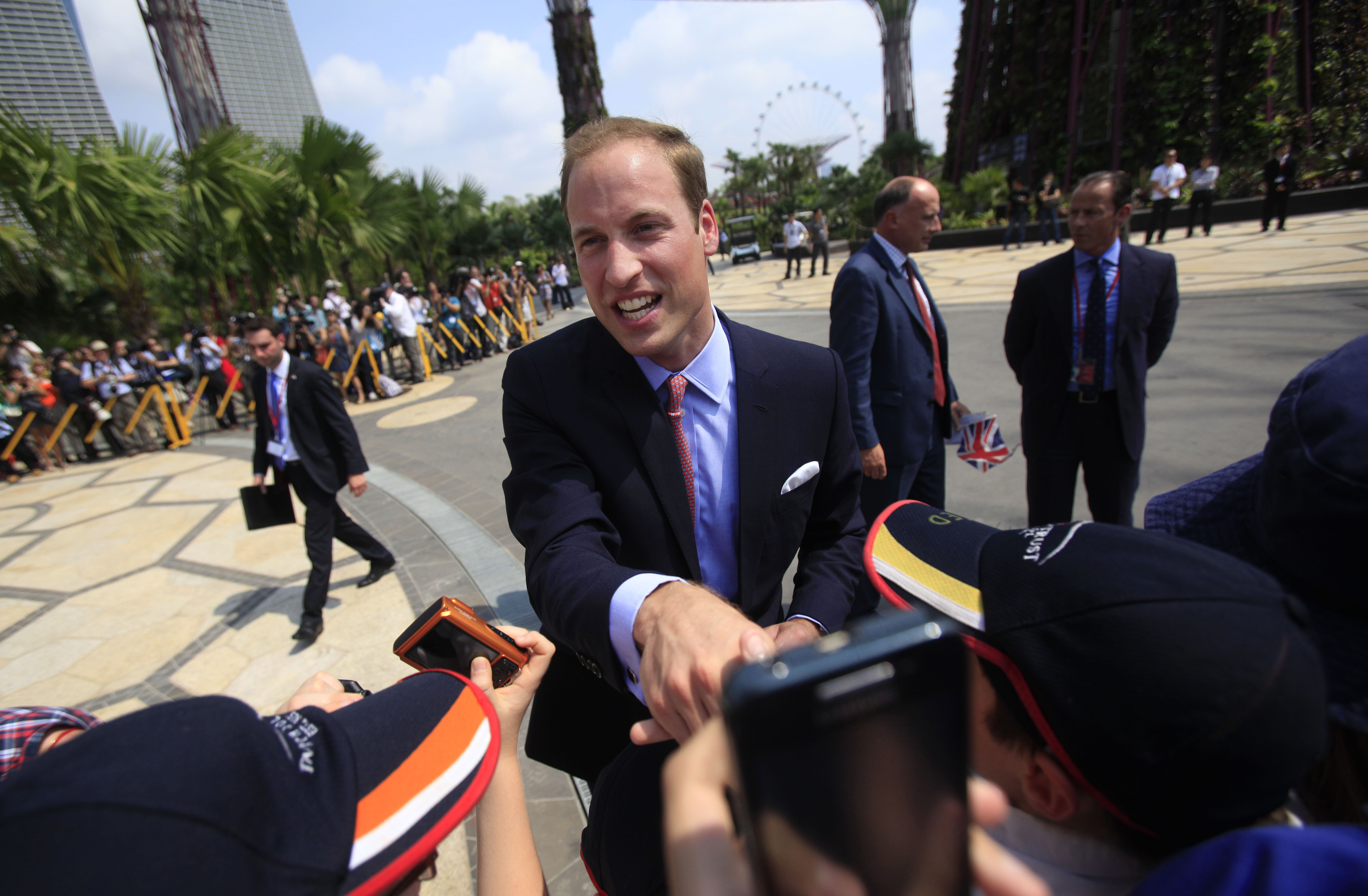 Printul William le-a dezvaluit unor copii un mare secret despre familie!