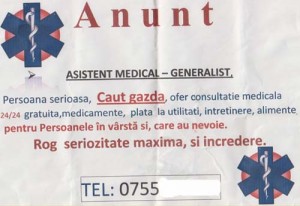 anunt asistent medical - Ziarul National