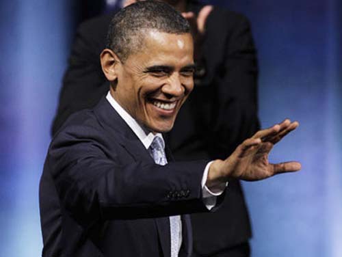 Obama a petrecut cu Beyonce si Jay-Z cresterea in sondaje