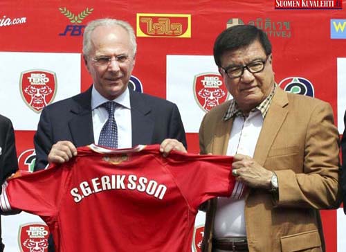 Eriksson, 10 milioane de euro in Thailanda