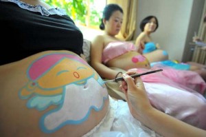 Bodypainting - Ziarul National