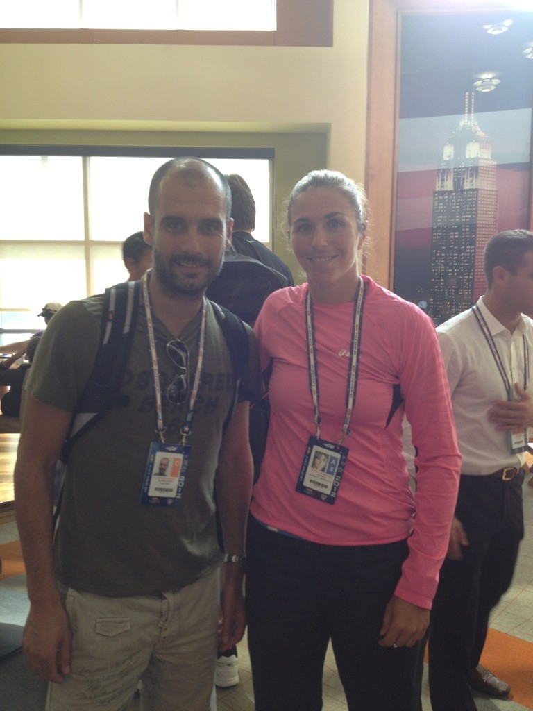 Guardiola, singurel la US Open