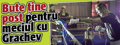 Bute si Grachev, antrenament cu publicul
