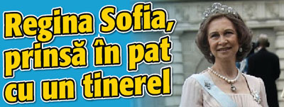 Regina Sofia, prinsa in pat cu un tinerel