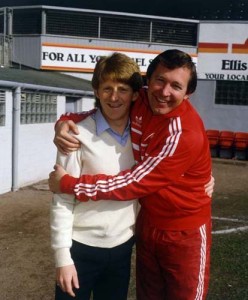 Alex Ferguson and Gordon Strachan - Ziarul National