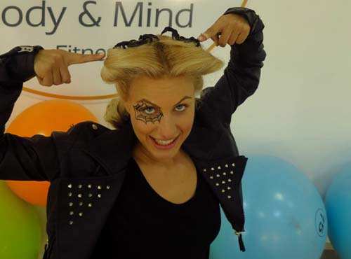 De Halloween, Amna s-a impodobit cu tarantule!