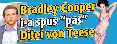 Bradley Cooper i-a spus “pas” Ditei von Teese